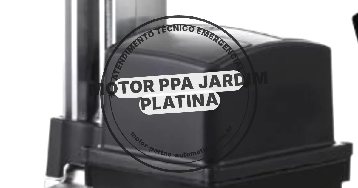 Conserto e instalação de portão automático em Ppa Jardim Platina