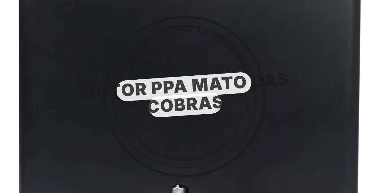 Conserto e instalação de portão automático em Mato Das Cobras