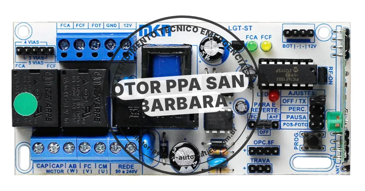 Conserto e instalação de portão automático em Ppa Santa Barbara