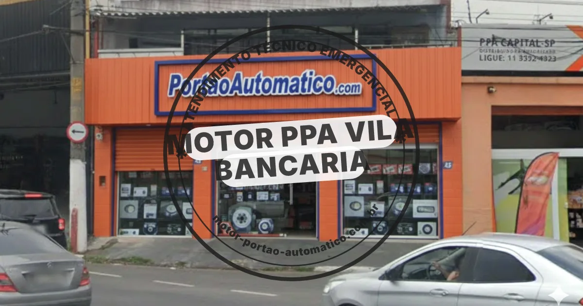 Conserto e instalação de portão automático em Ppa Vila Bancaria