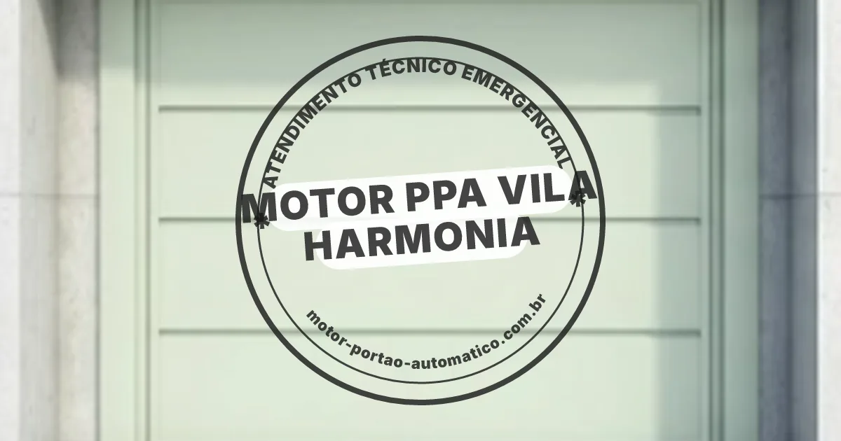 Conserto e instalação de portão automático em Ppa Vila Harmonia