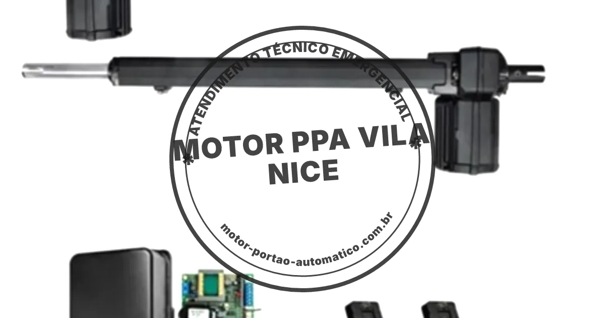 Conserto e instalação de portão automático em Ppa Vila Nice