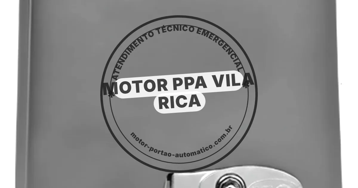 Conserto e instalação de portão automático em Ppa Vila Rica