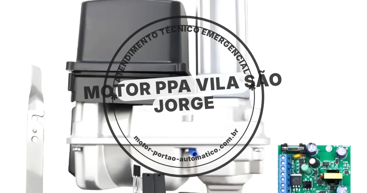 Conserto e instalação de portão automático em Vila Sao Jorge