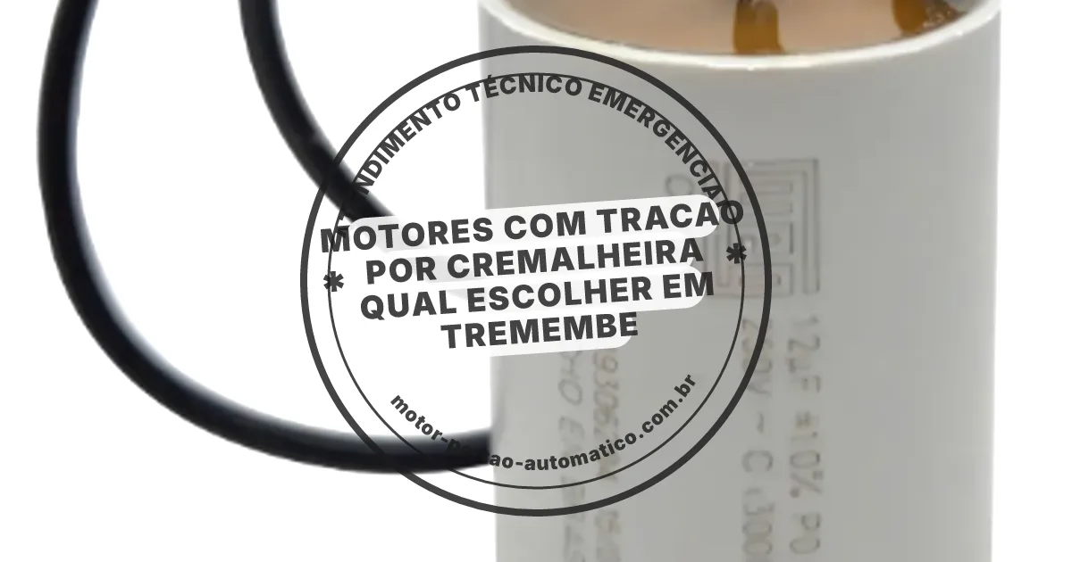 Conserto e instalação de portão automático em Tremembe