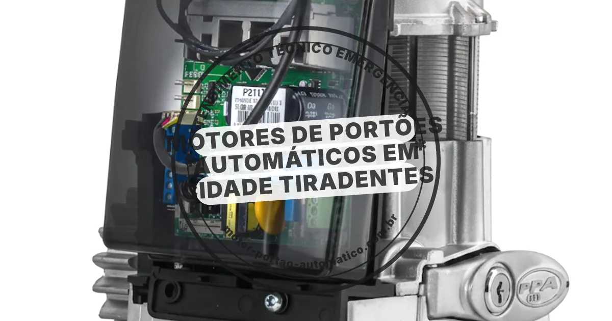 Conserto e instalação de portão automático em Cidade Tiradentes