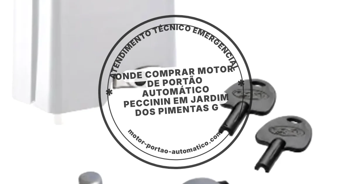 Conserto e instalação de portão automático em Jardim dos Pimentas G
