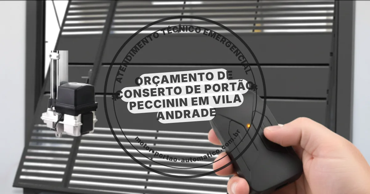 Conserto e instalação de portão automático em Vila Andrade