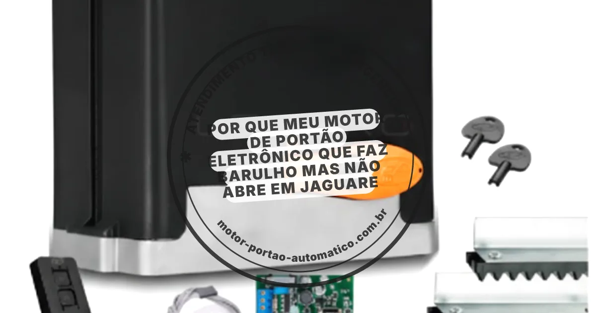Conserto e instalação de portão automático em Jaguare