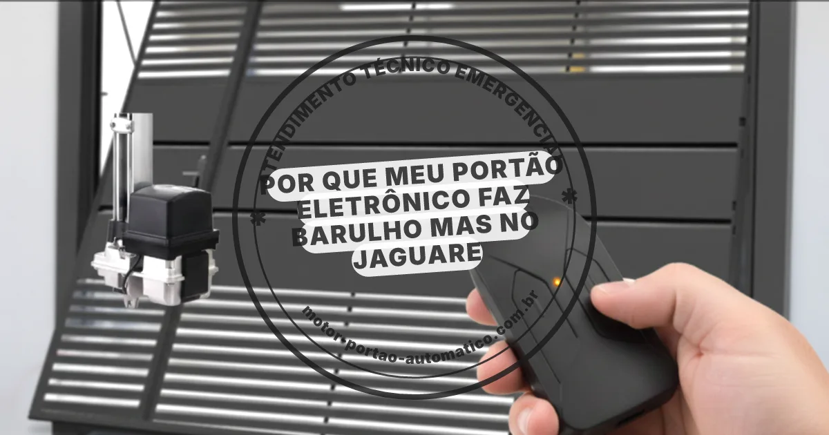 Conserto e instalação de portão automático em Mas No Jaguare