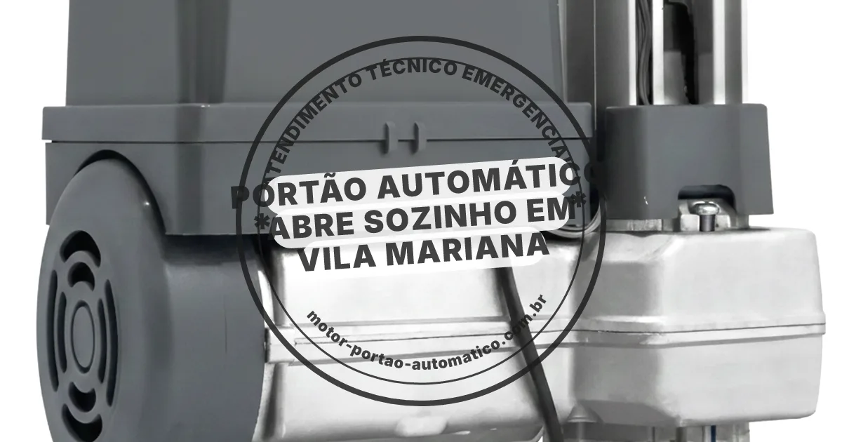 Conserto e instalação de portão automático em Vila Mariana