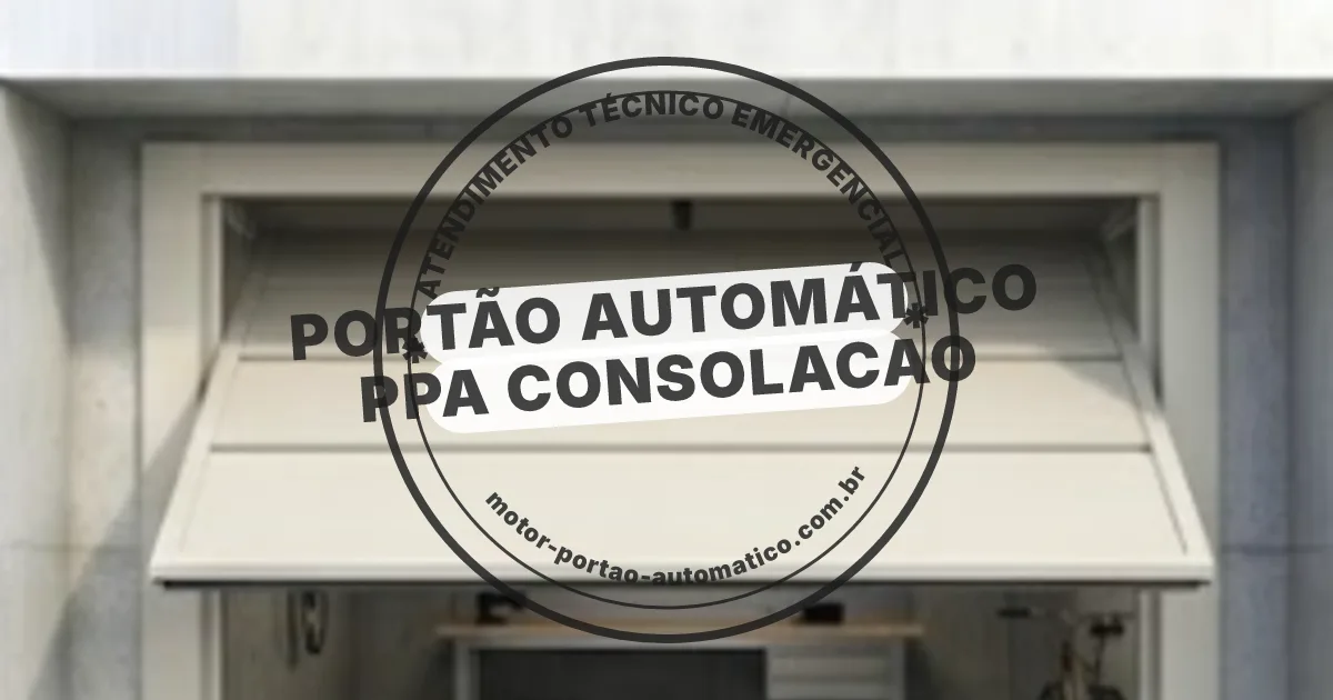 Conserto e instalação de portão automático em Automatico Ppa Consolacao