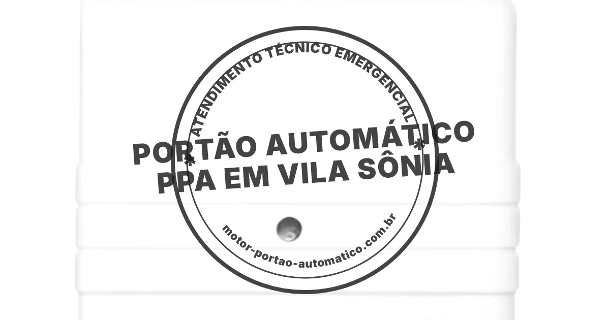 Conserto e instalação de portão automático em Vila Sônia