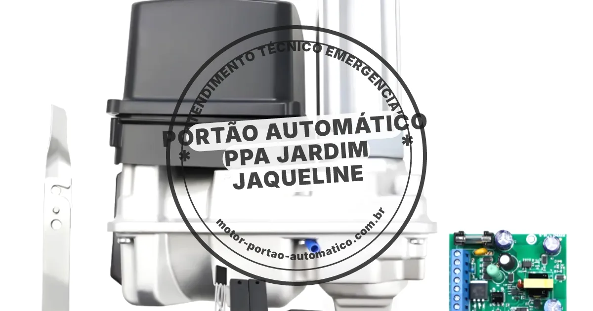 Conserto e instalação de portão automático em Ppa Jardim Jaqueline