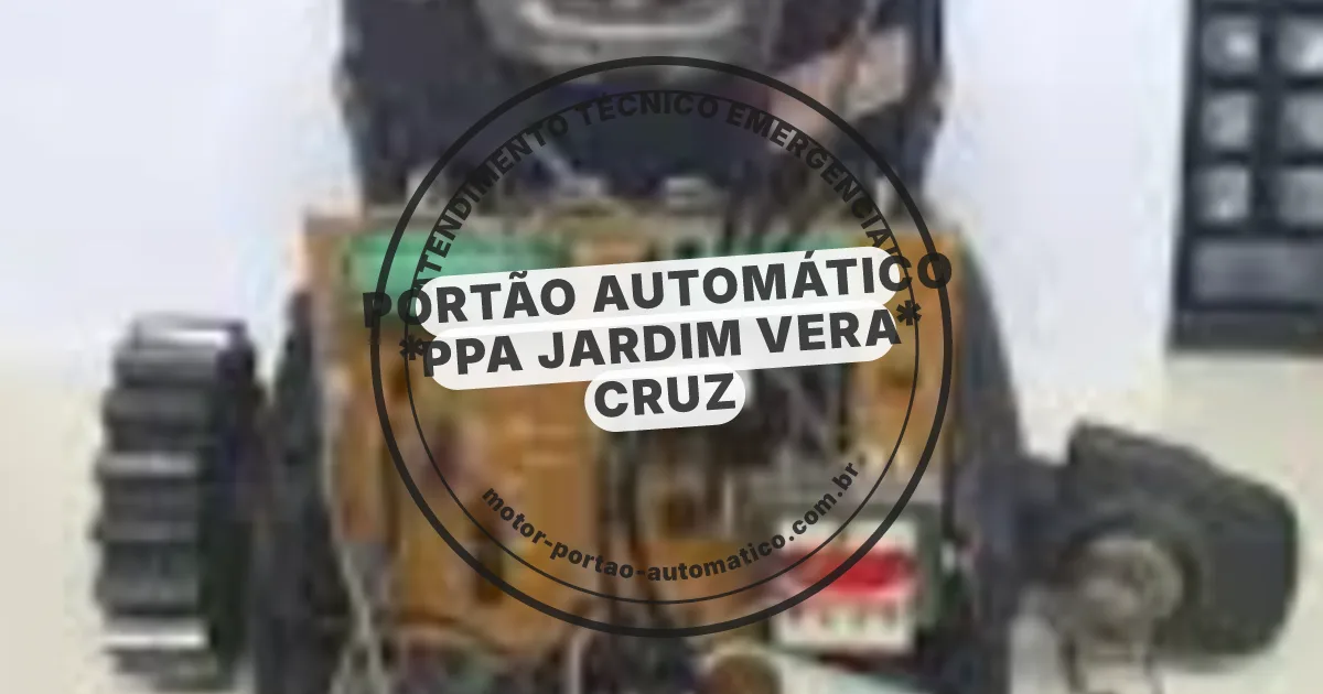Conserto e instalação de portão automático em Jardim Vera Cruz