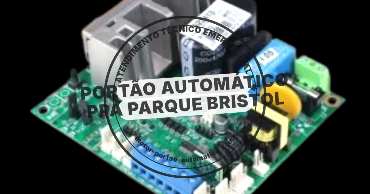 Conserto e instalação de portão automático em Ppa Parque Bristol