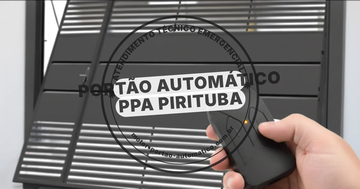 Conserto e instalação de portão automático em Automatico Ppa Pirituba