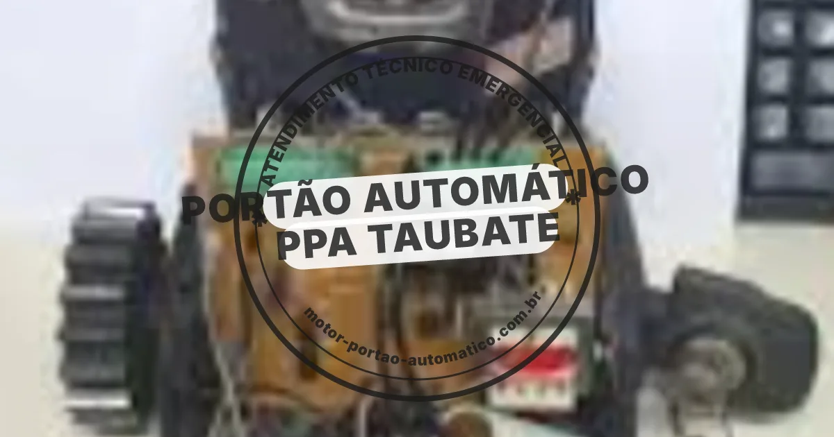 Conserto e instalação de portão automático em Automatico Ppa Taubate