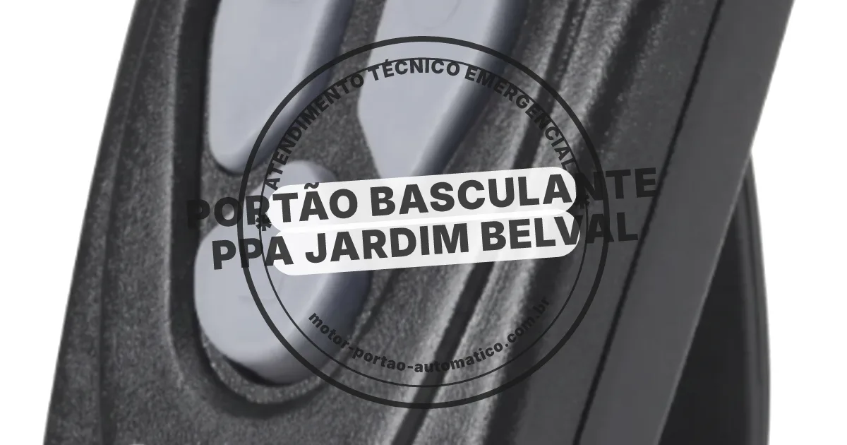 Conserto e instalação de portão automático em Ppa Jardim Belval