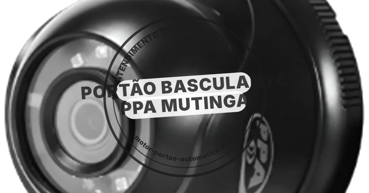 Conserto e instalação de portão automático em Basculante Ppa Mutinga