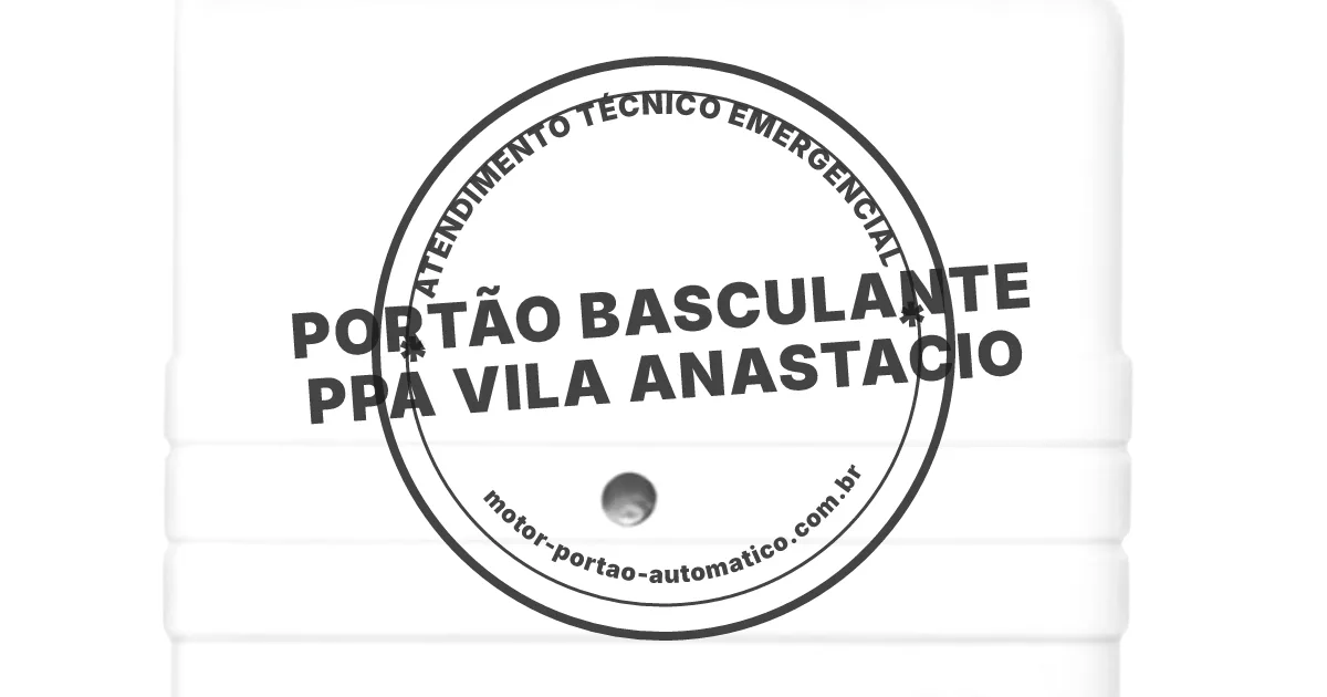 Conserto e instalação de portão automático em Ppa Vila Anastacio