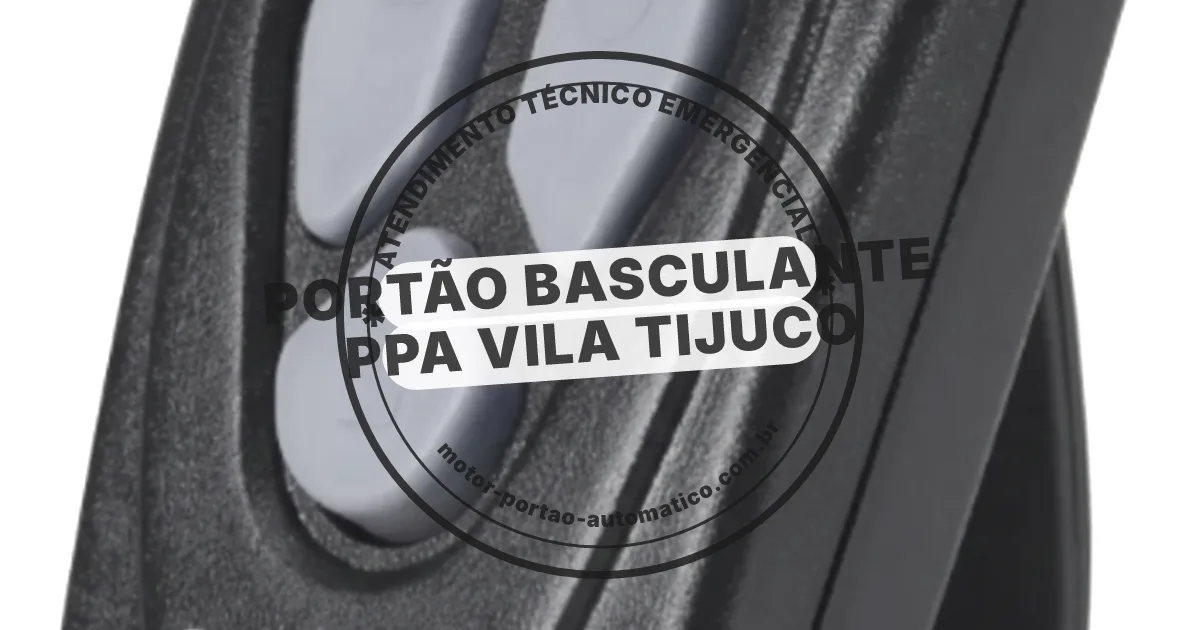 Conserto e instalação de portão automático em Ppa Vila Tijuco