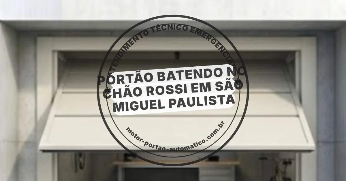 Conserto e instalação de portão automático em São Miguel Paulista