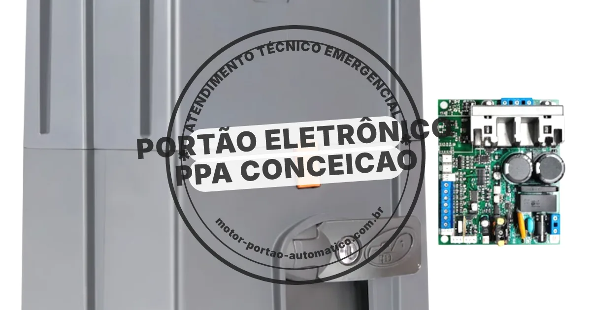 Conserto e instalação de portão automático em Eletronico Ppa Conceicao