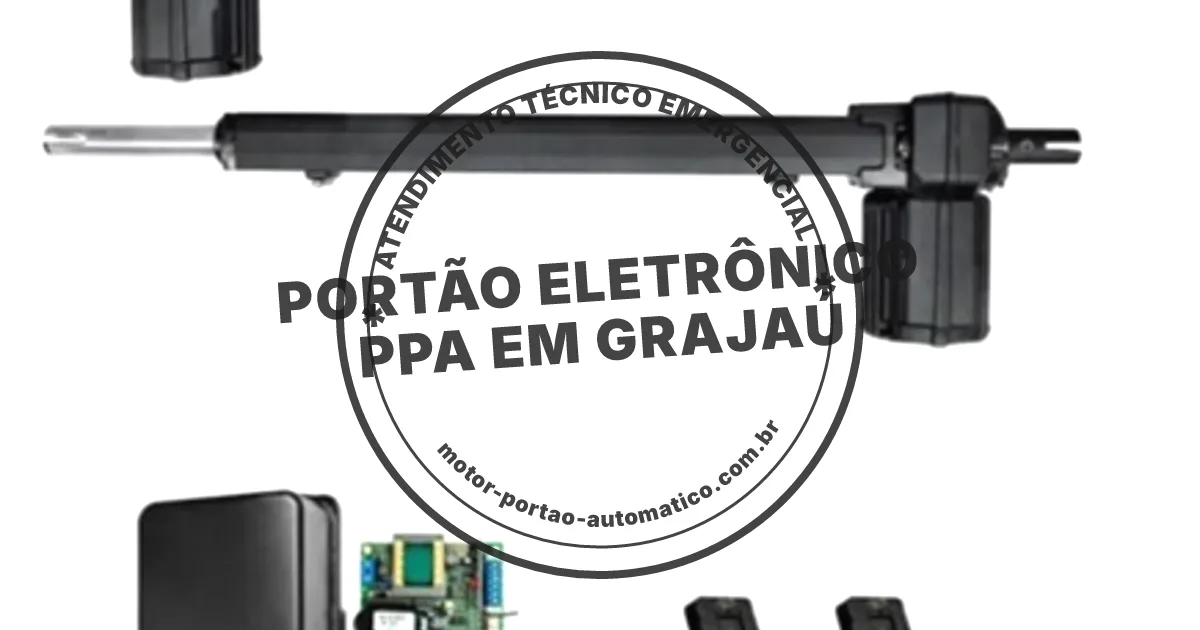 Conserto e instalação de portão automático em Grajaú