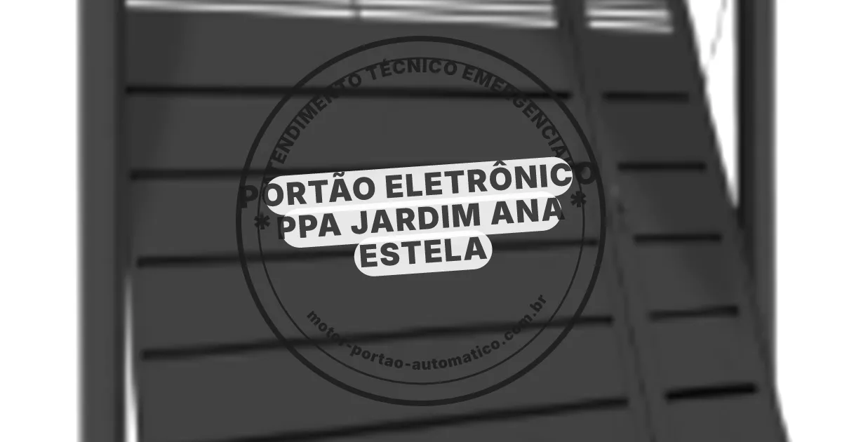 Conserto e instalação de portão automático em Jardim Ana Estela