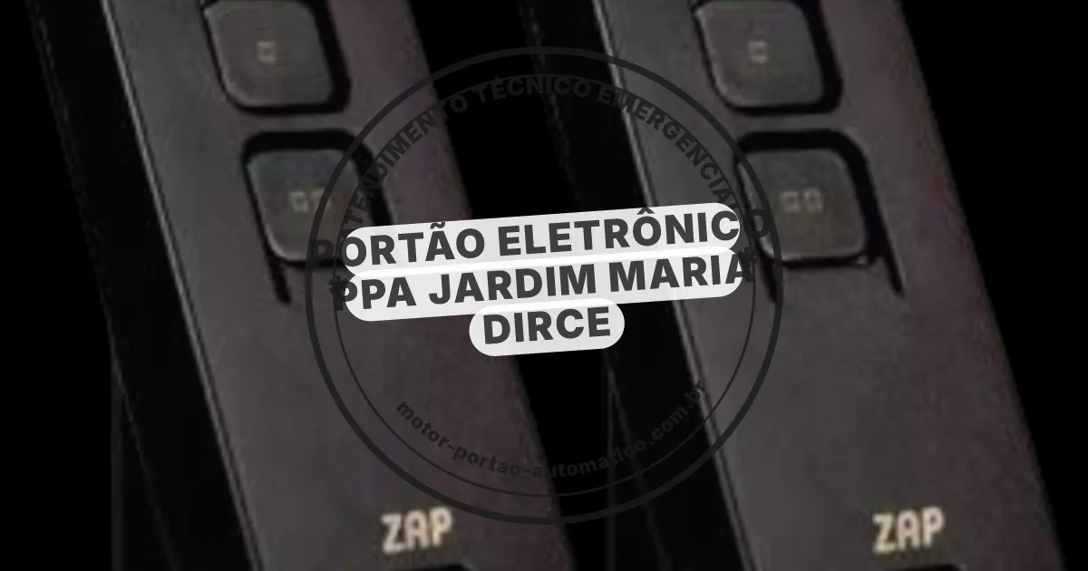 Conserto e instalação de portão automático em Jardim Maria Dirce