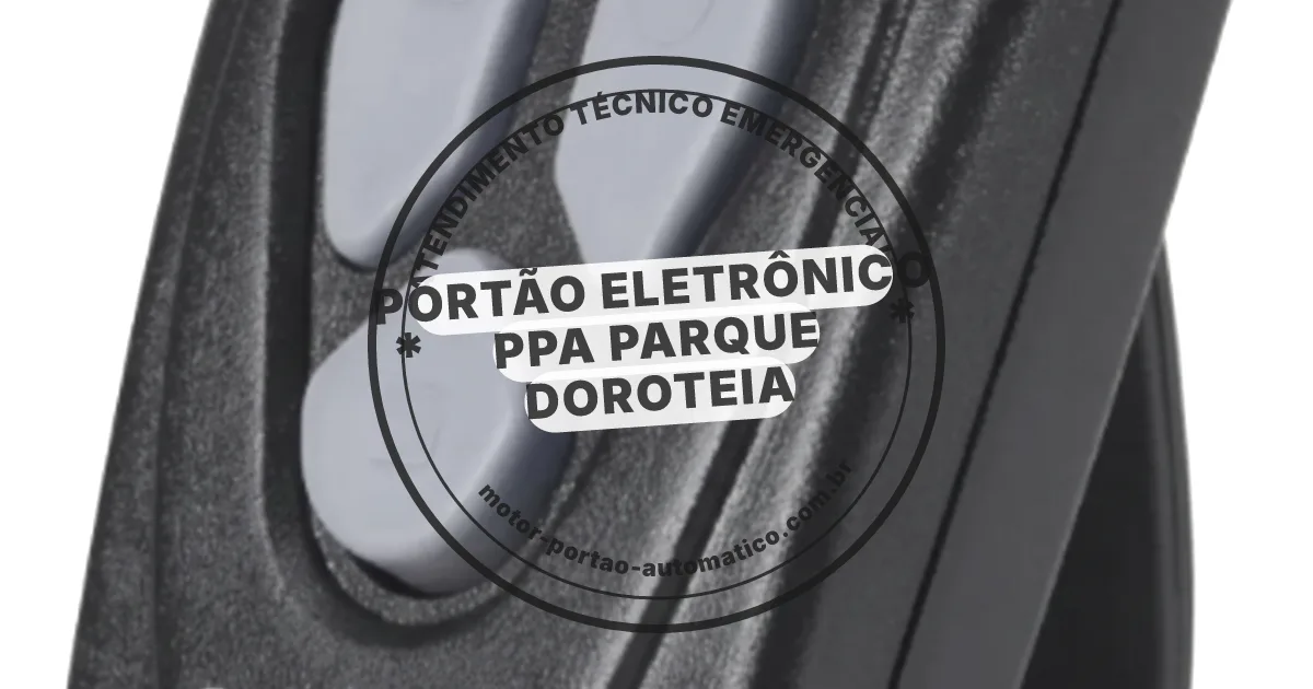 Conserto e instalação de portão automático em Ppa Parque Doroteia