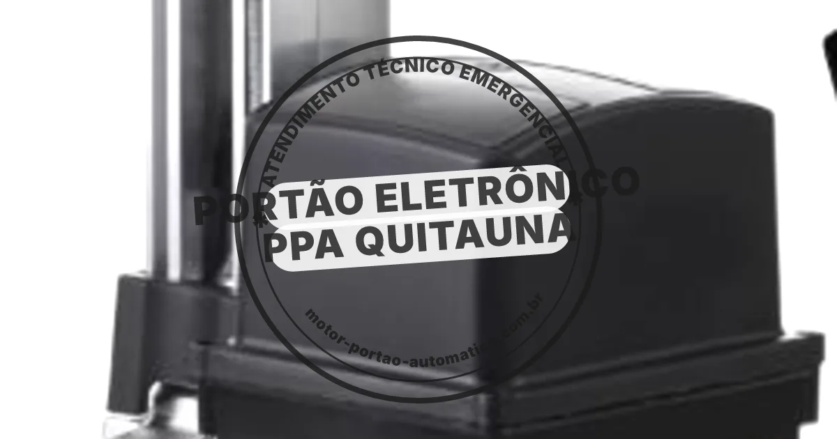Conserto e instalação de portão automático em Eletronico Ppa Quitauna