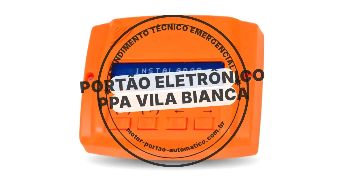 Conserto e instalação de portão automático em Ppa Vila Bianca