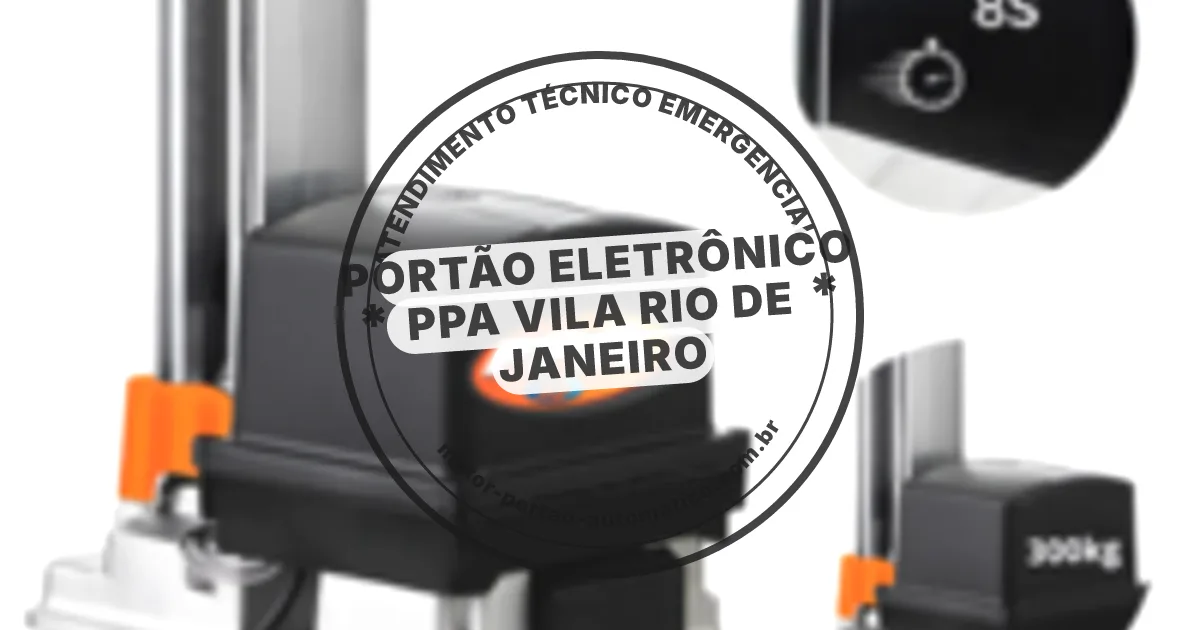 Conserto e instalação de portão automático em Rio De Janeiro