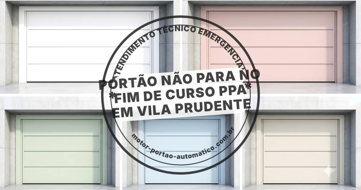 Conserto e instalação de portão automático em Vila Prudente