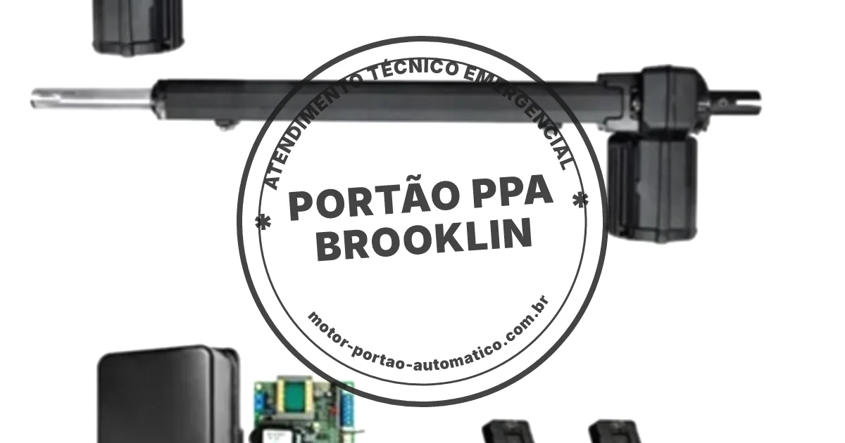 Conserto e instalação de portão automático em Brooklin