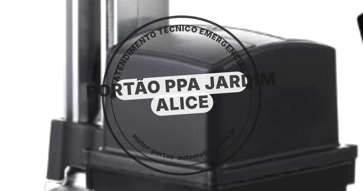 Conserto e instalação de portão automático em Ppa Jardim Alice
