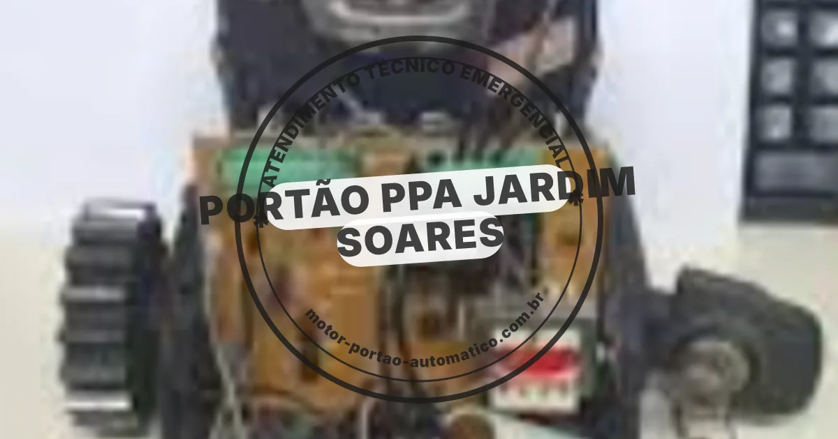 Conserto e instalação de portão automático em Ppa Jardim Soares