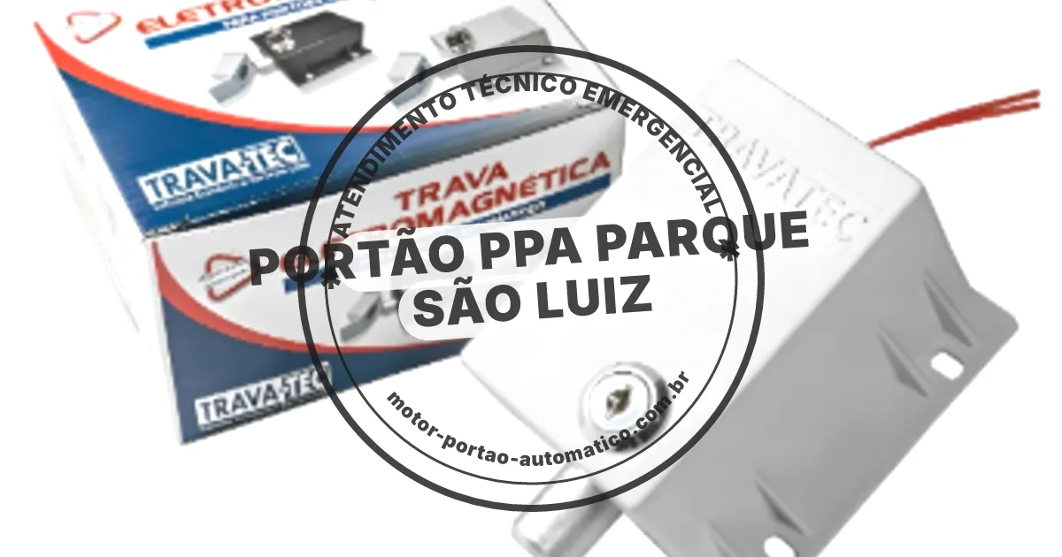 Conserto e instalação de portão automático em Parque Sao Luiz