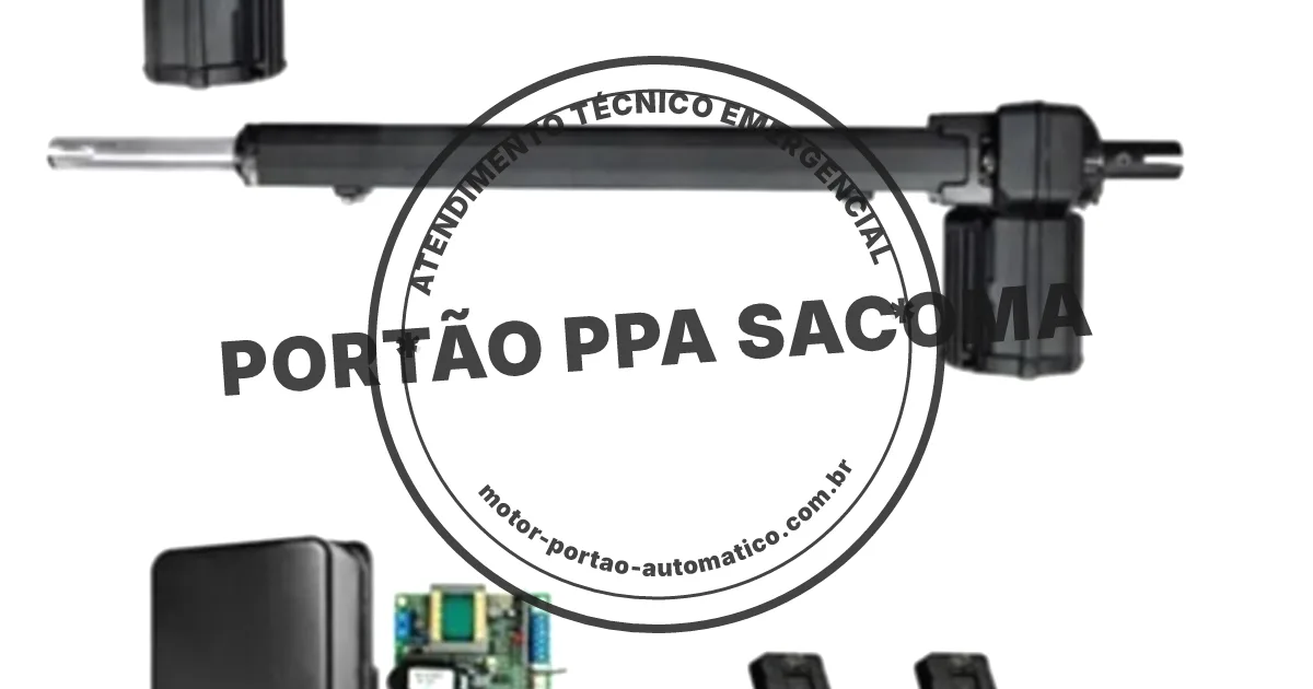 Conserto e instalação de portão automático em Portao Ppa Sacoma