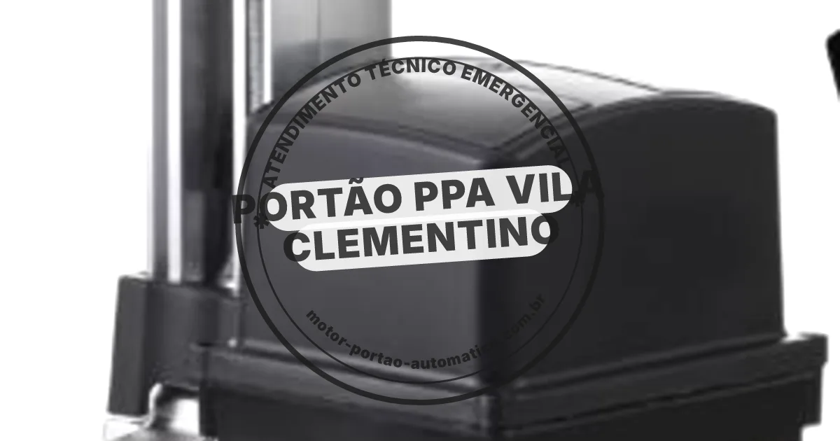 Conserto e instalação de portão automático em Ppa Vila Clementino