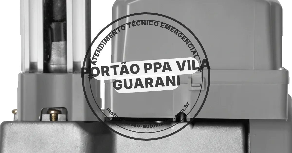 Conserto e instalação de portão automático em Ppa Vila Guarani