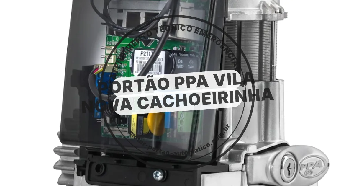 Conserto e instalação de portão automático em Vila Nova Cachoeirinha
