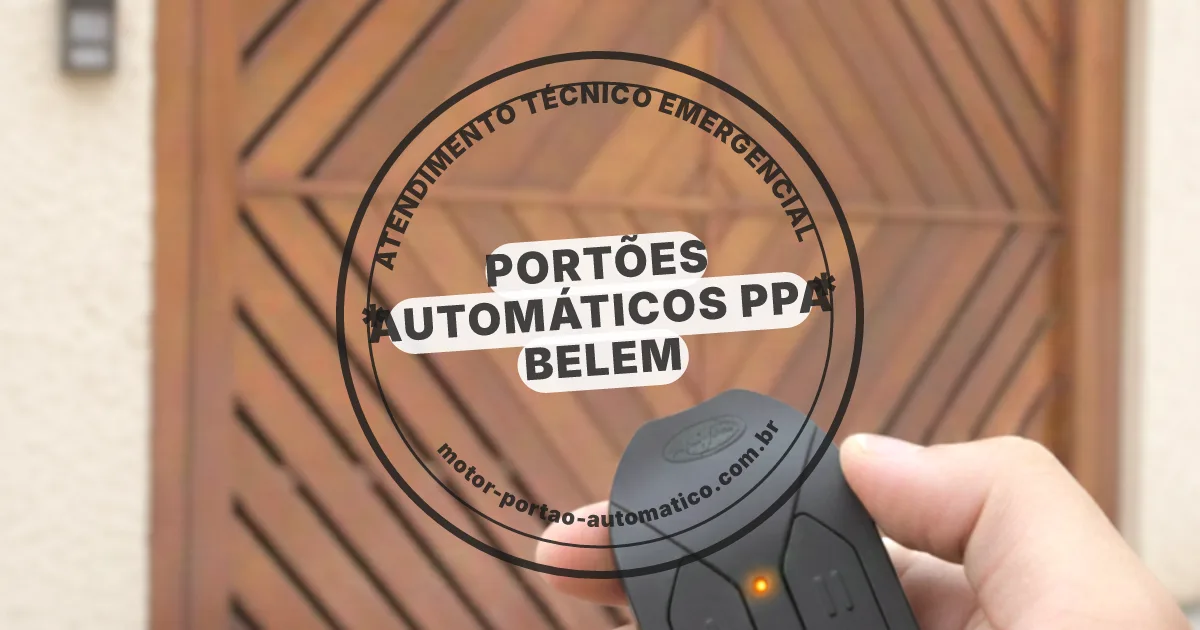 Conserto e instalação de portão automático em Automaticos Ppa Belem