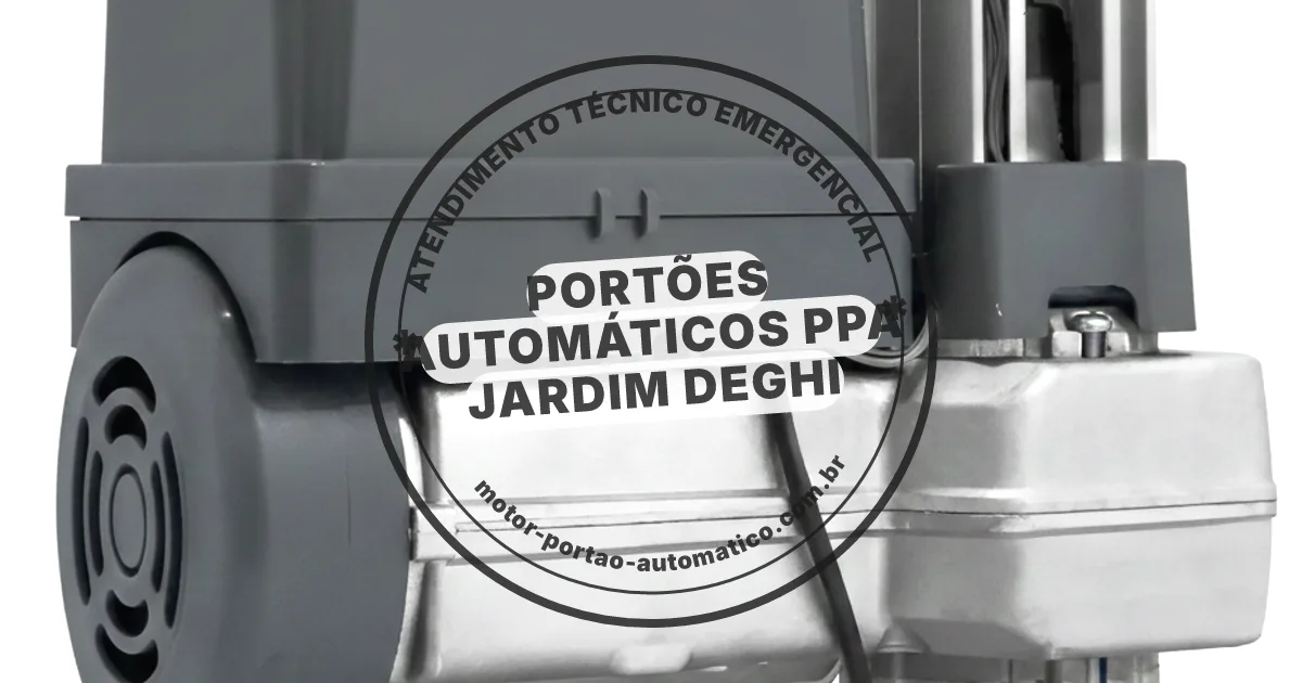 Conserto e instalação de portão automático em Ppa Jardim Deghi