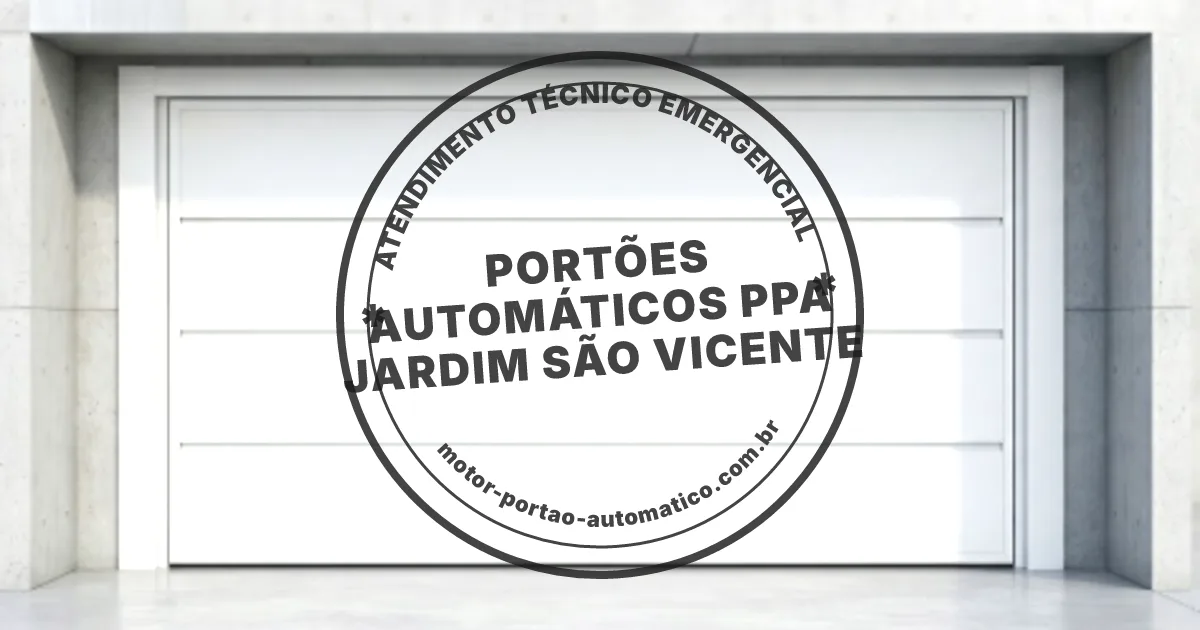 Conserto e instalação de portão automático em São Vicente
