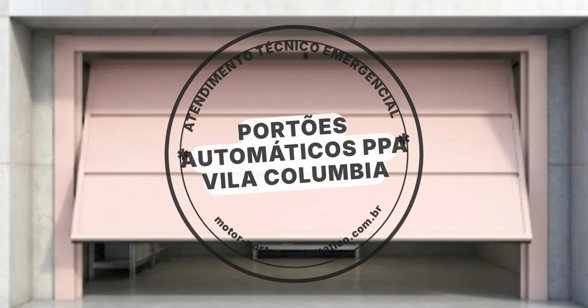 Conserto e instalação de portão automático em Ppa Vila Columbia