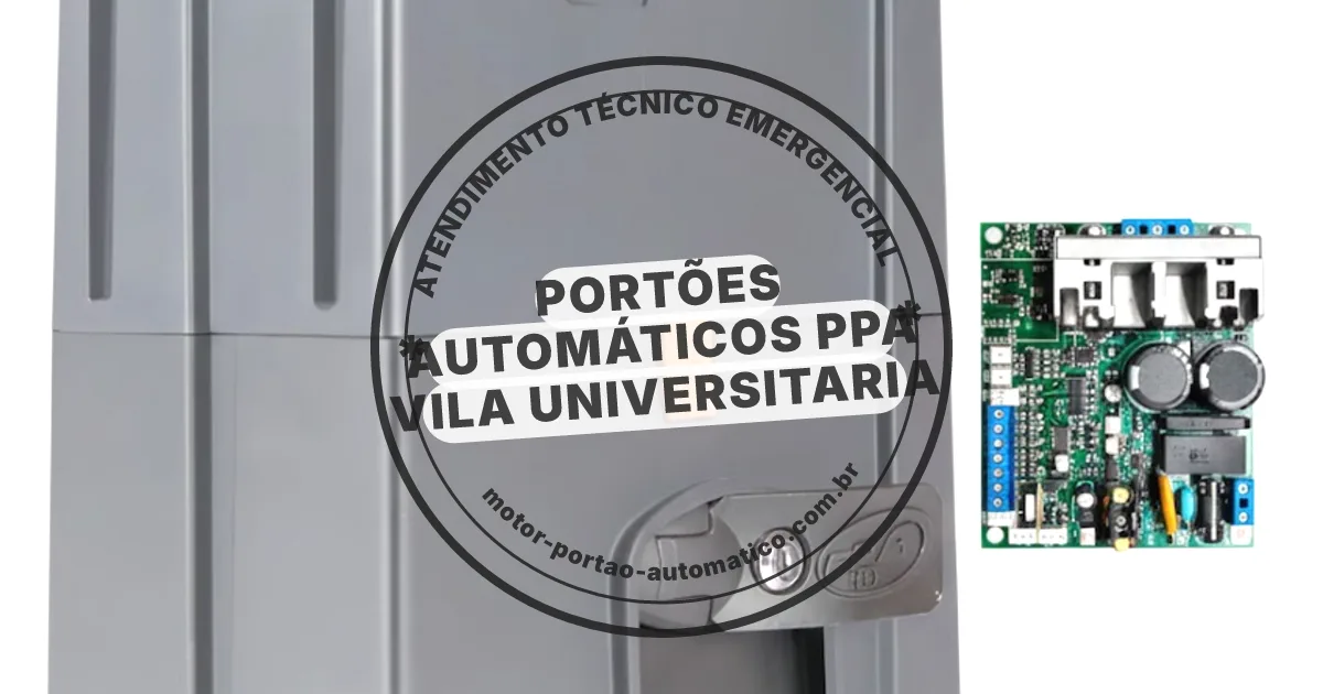 Conserto e instalação de portão automático em Ppa Vila Universitaria
