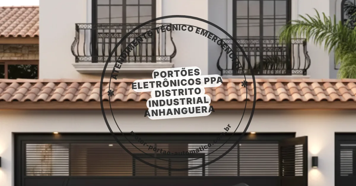 Conserto e instalação de portão automático em Distrito Industrial Anhanguera